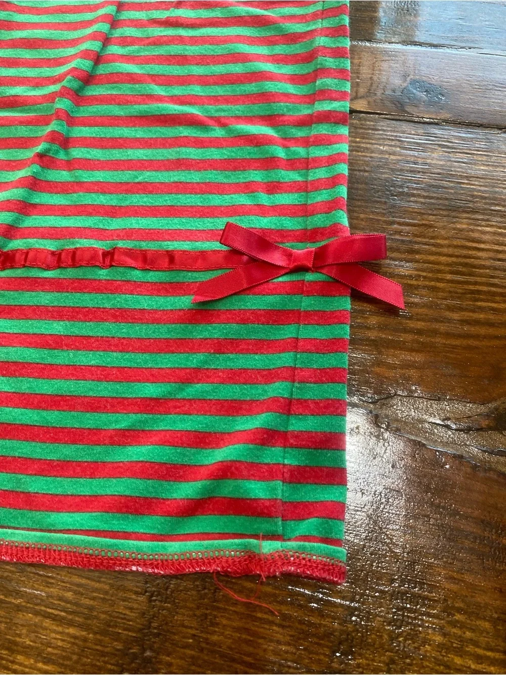 Copper Key Girls Christmas Pajama Set Red Green Size 10/12 & 14/16